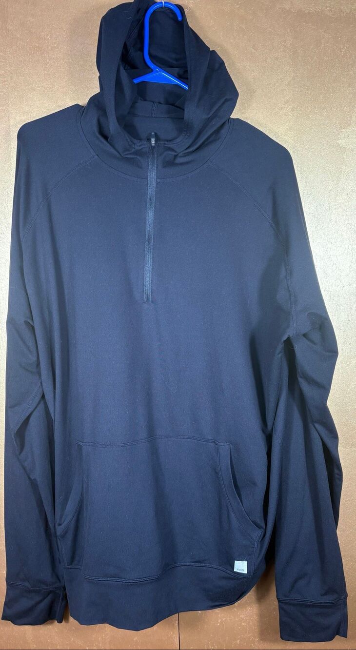 Vuori Mens pronto pullover hoodie size XXL